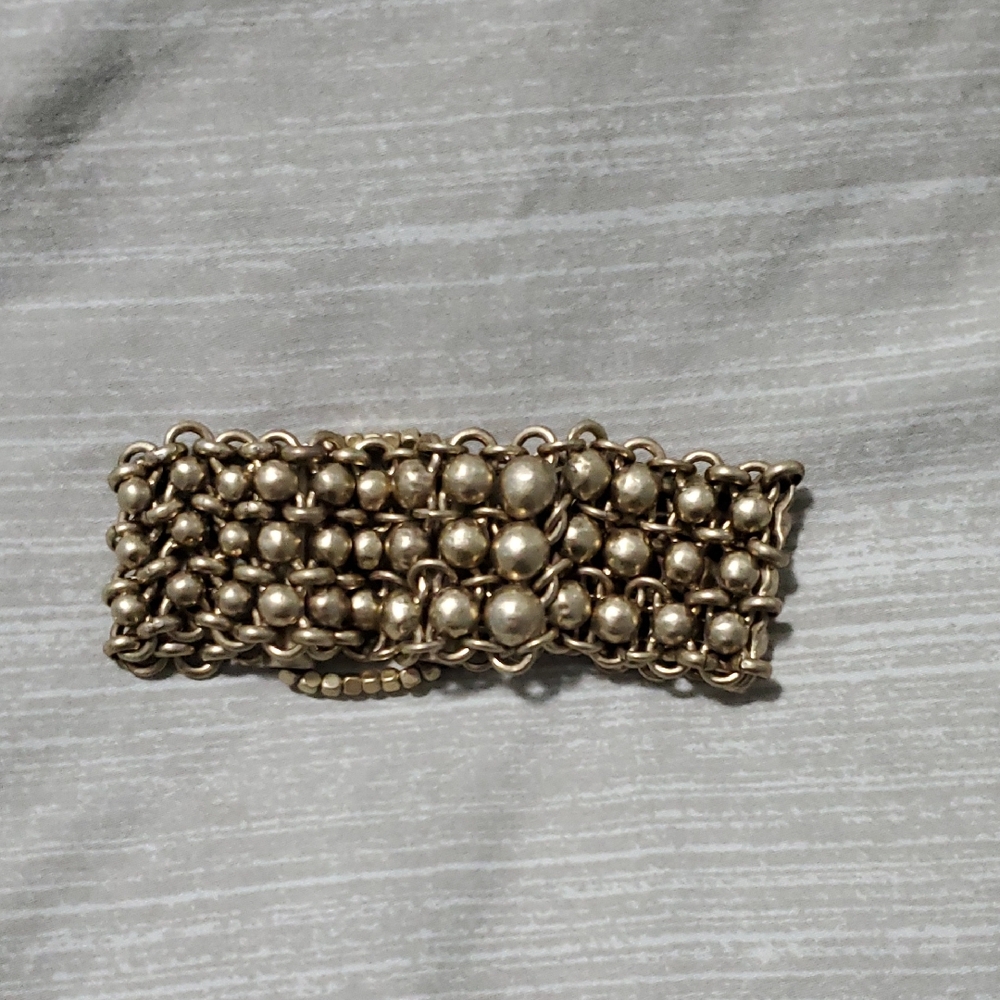 Kenneth Cole Gold-Tone Beaded Bracelet